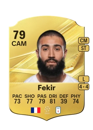 Fekir - 79 - Rare EA FC 27 card