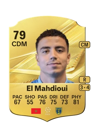 El Mahdioui - 79 - Rare EA FC 27 card
