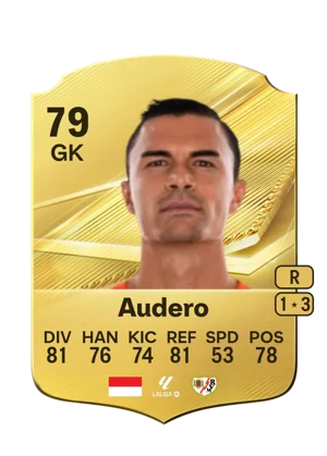 Audero - 79 - Rare EA FC 27 card