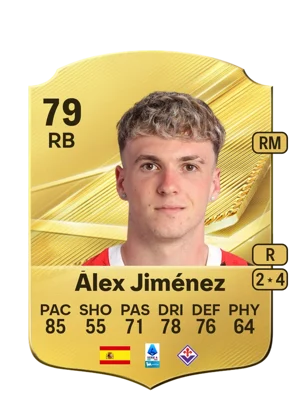 Álex Jiménez - 79 - Rare EA FC 27 card