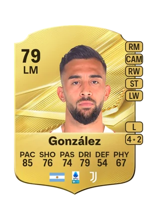 González - 79 - Rare EA FC 27 card