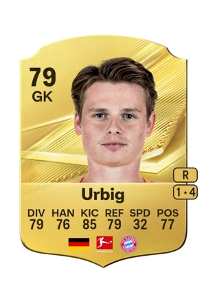 Urbig - 79 - Rare EA FC 27 card
