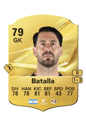 Batalla - 79 - Rare EA FC 27 card