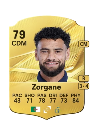 Zorgane - 79 - Rare EA FC 27 card