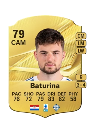 Baturina - 79 - Rare EA FC 27 card