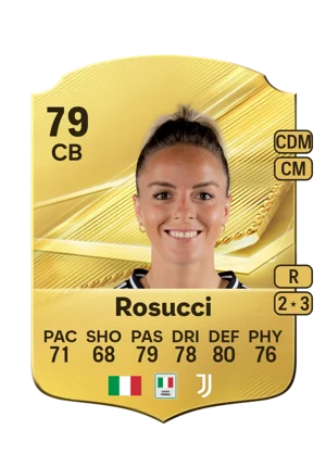 Rosucci - 79 - Rare EA FC 27 card