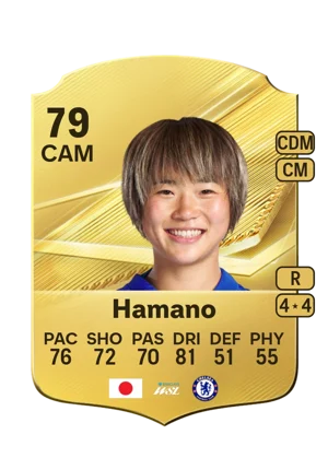 Hamano - 79 - Rare EA FC 27 card