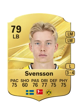 Svensson - 79 - Rare EA FC 27 card