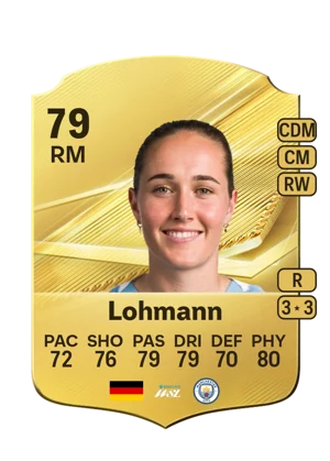 Lohmann - 79 - Rare EA FC 27 card