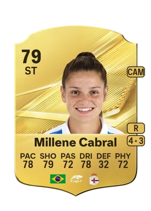 Millene Cabral - 79 - Rare EA FC 27 card