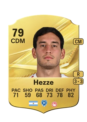Hezze - 79 - Rare EA FC 27 card