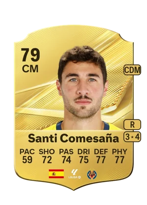 Santi Comesaña - 79 - Rare EA FC 27 card