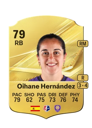 Oihane Hernández - 79 - Rare EA FC 27 card