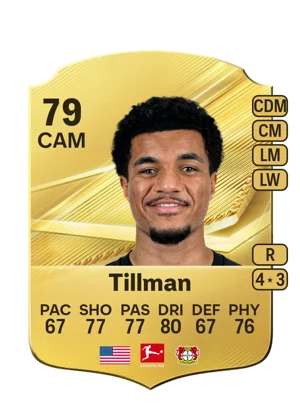 Tillman - 79 - Rare EA FC 27 card