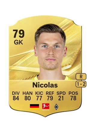 Nicolas - 79 - Rare EA FC 27 card