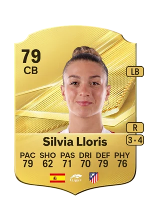 Silvia Lloris - 79 - Rare EA FC 27 card