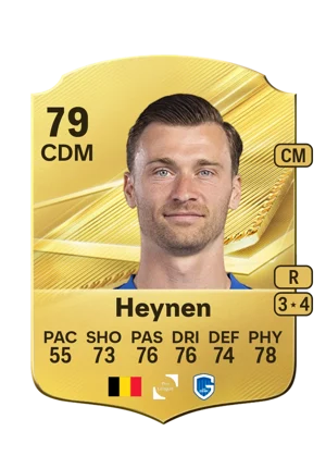 Heynen - 79 - Rare EA FC 27 card