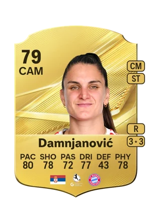 Damnjanović - 79 - Rare EA FC 27 card