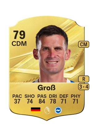 Groß - 79 - Rare EA FC 27 card