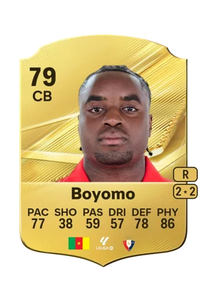 Boyomo - 79 - Rare EA FC 27 card