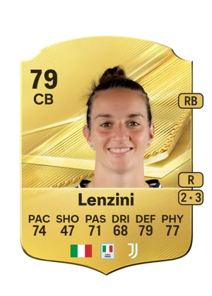 Lenzini - 79 - Rare EA FC 27 card