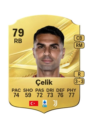Çelik - 79 - Rare EA FC 27 card
