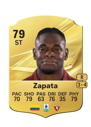 Zapata - 79 - Rare EA FC 27 card