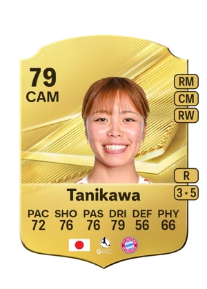 Tanikawa - 79 - Rare EA FC 27 card