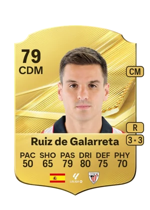 Ruiz de Galarreta - 79 - Rare EA FC 27 card
