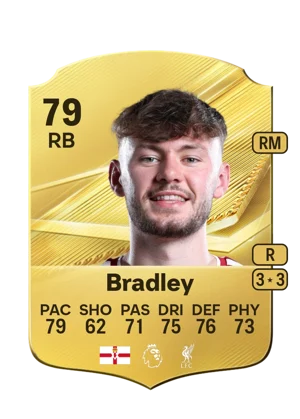 Bradley - 79 - Rare EA FC 27 card
