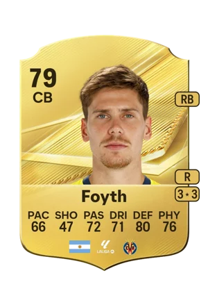 Foyth - 79 - Rare EA FC 27 card