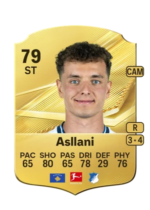 Asllani - 79 - Rare EA FC 27 card