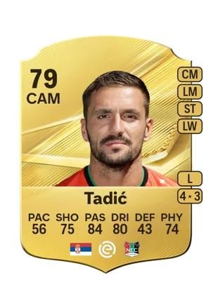 Tadić - 79 - Rare EA FC 27 card