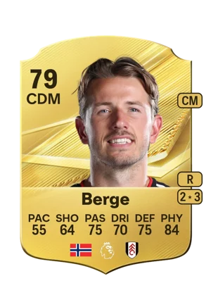 Berge - 79 - Rare EA FC 27 card