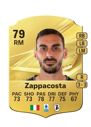 Zappacosta - 79 - Rare EA FC 27 card