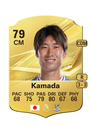 Kamada - 79 - Rare EA FC 27 card