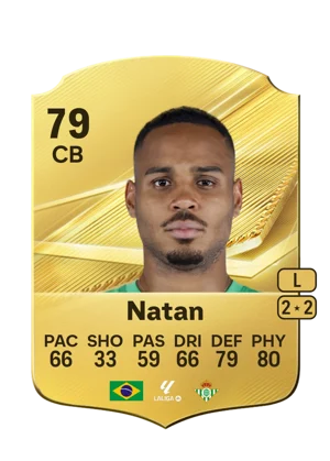 Natan - 79 - Rare EA FC 27 card