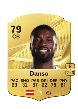 Danso - 79 - Rare EA FC 27 card