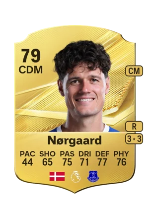 Nørgaard - 79 - Rare EA FC 27 card