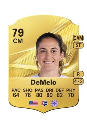 DeMelo - 79 - Rare EA FC 27 card