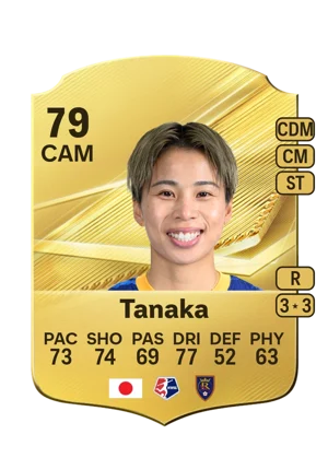 Tanaka - 79 - Rare EA FC 27 card