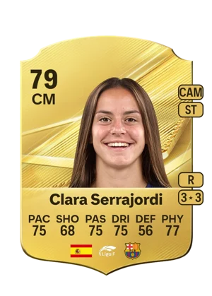 Clara Serrajordi - 79 - Rare EA FC 27 card