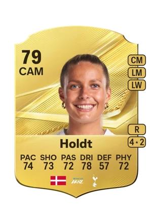 Holdt - 79 - Rare EA FC 27 card