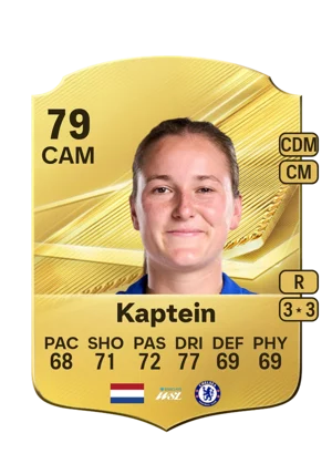 Kaptein - 79 - Rare EA FC 27 card