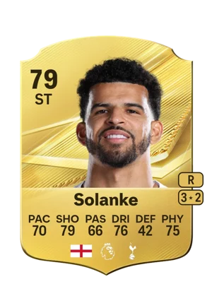 Solanke - 79 - Rare EA FC 27 card
