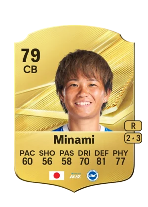Minami - 79 - Rare EA FC 27 card