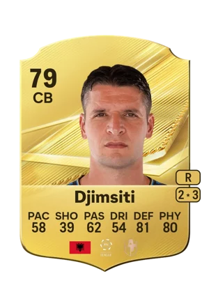 Djimsiti - 79 - Rare EA FC 27 card
