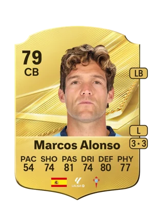 Marcos Alonso - 79 - Rare EA FC 27 card