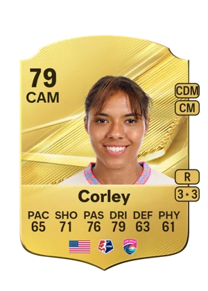 Corley - 79 - Rare EA FC 27 card