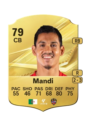 Mandi - 79 - Rare EA FC 27 card